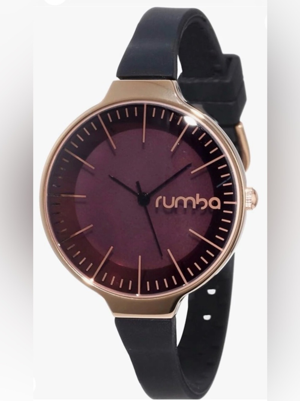 RumbaTime Orchard Gold Lights Out women's wristwatch,untested